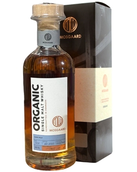 Mosgaard Whisky Dark Peat Ekologisk Single Malt Dansk Whisky 50 cl 50%